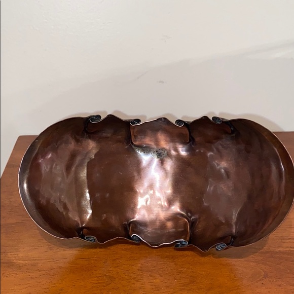 Copper craft guild 611 antique folded decorative - Picture 2 of 8